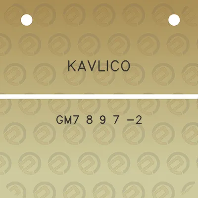 kavlico-gm7-8-9-7-2