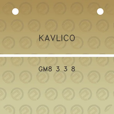 kavlico-gm8-3-3-8