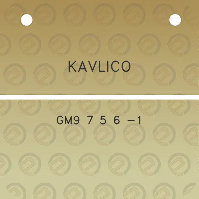 kavlico-gm9-7-5-6-1