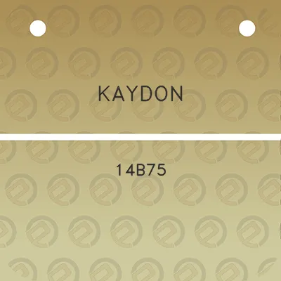 kaydon-14b75