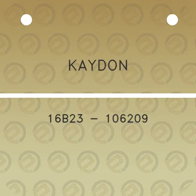 kaydon-16b23-106209