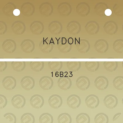 kaydon-16b23