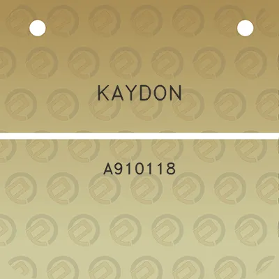 kaydon-a910118