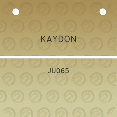 kaydon-ju065