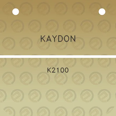 kaydon-k2100