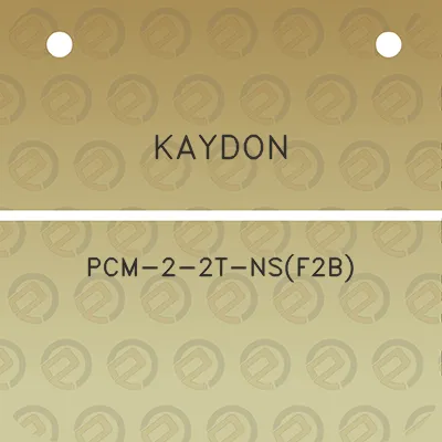 kaydon-pcm-2-2t-nsf2b