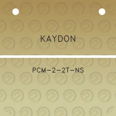 kaydon-pcm-2-2t-ns