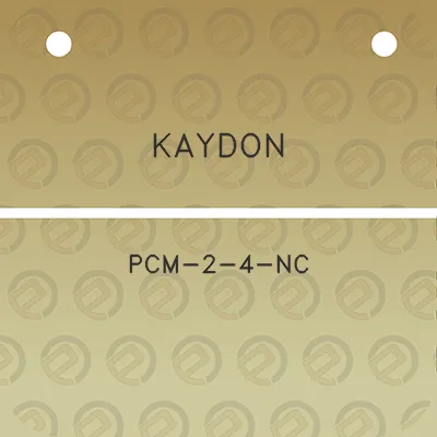 kaydon-pcm-2-4-nc