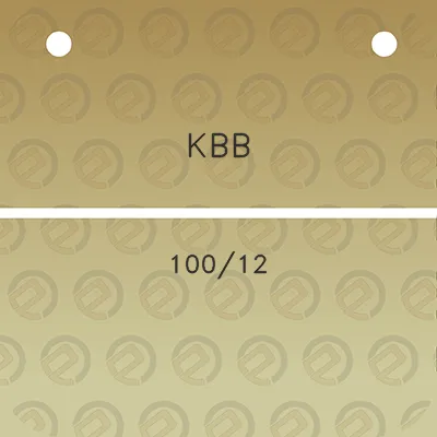 kbb-10012