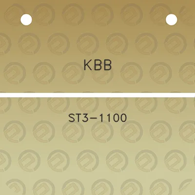 kbb-st3-1100