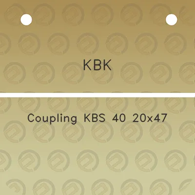 kbk-coupling-kbs-40-20x47