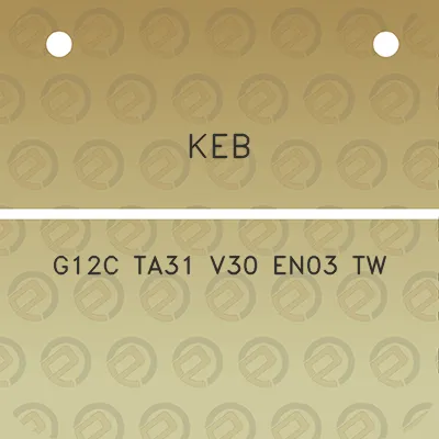 keb-g12c-ta31-v30-en03-tw