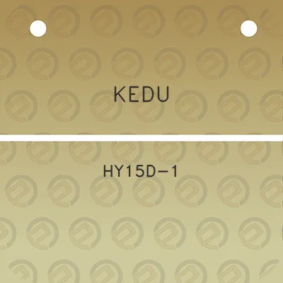 kedu-hy15d-1