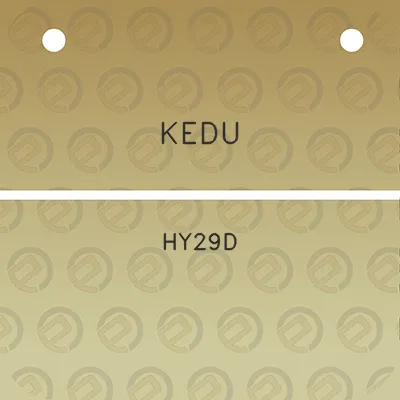 kedu-hy29d