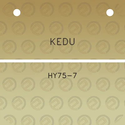 kedu-hy75-7