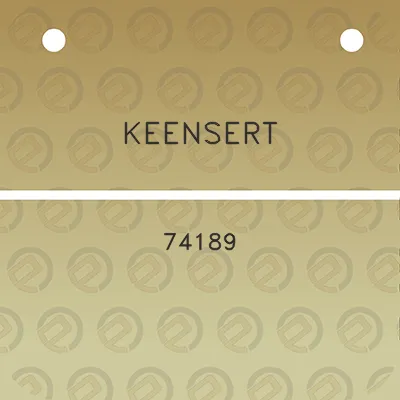 keensert-74189