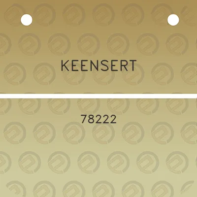 keensert-78222