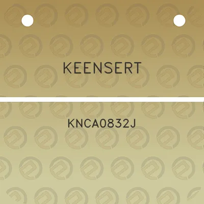 keensert-knca0832j