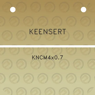 keensert-kncm4x07