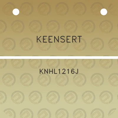 keensert-knhl1216j