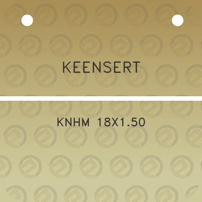 keensert-knhm-18x150