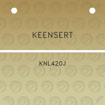 keensert-knl420j