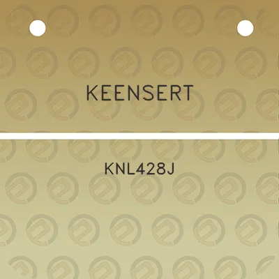 keensert-knl428j