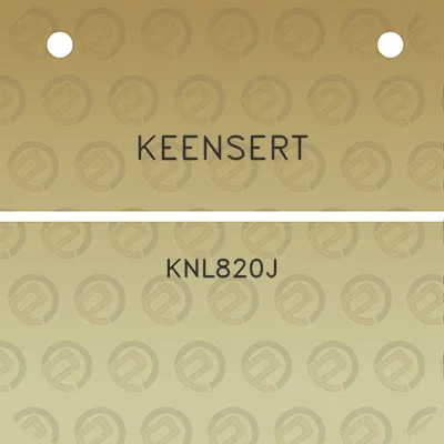 keensert-knl820j