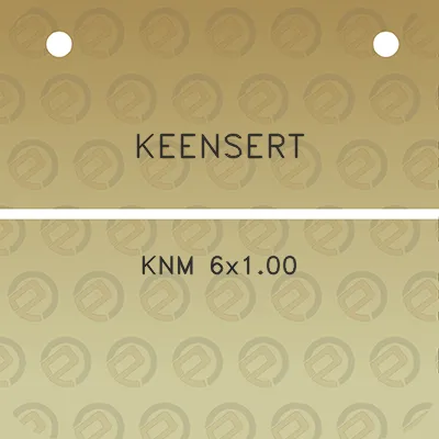 keensert-knm-6x100