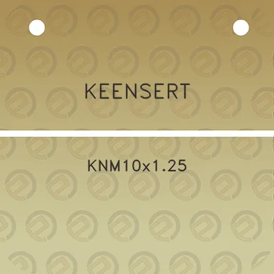 keensert-knm10x125