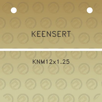 keensert-knm12x125