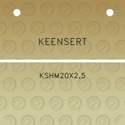 keensert-kshm20x25