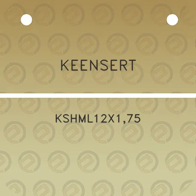 keensert-kshml12x175