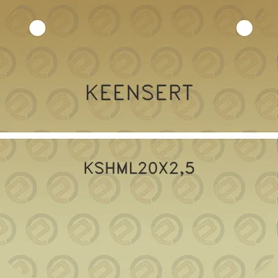 keensert-kshml20x25