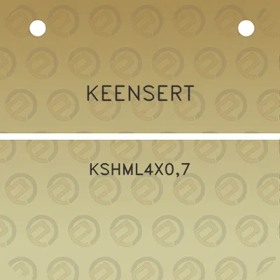 keensert-kshml4x07