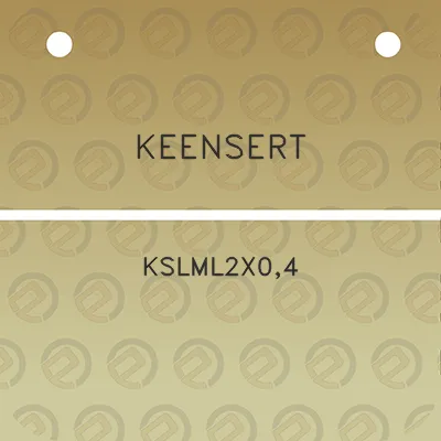 keensert-kslml2x04