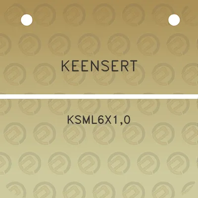 keensert-ksml6x10