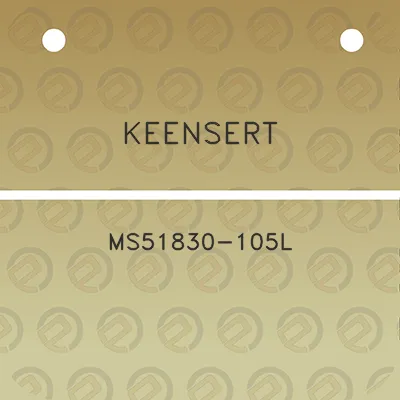 keensert-ms51830-105l