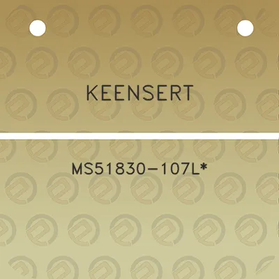 keensert-ms51830-107l