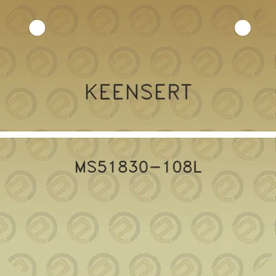 keensert-ms51830-108l