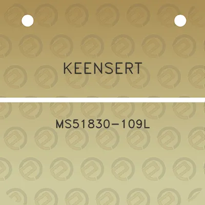 keensert-ms51830-109l