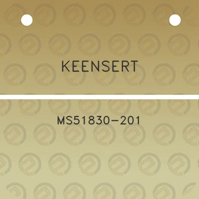 keensert-ms51830-201