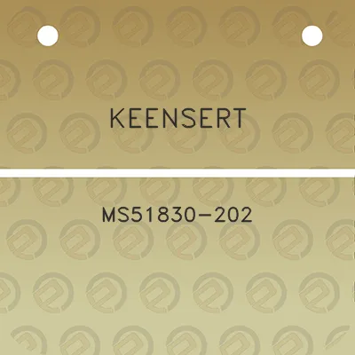 keensert-ms51830-202