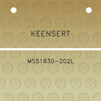 keensert-ms51830-202l