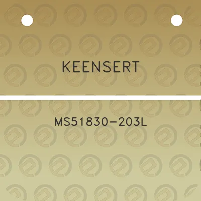 keensert-ms51830-203l