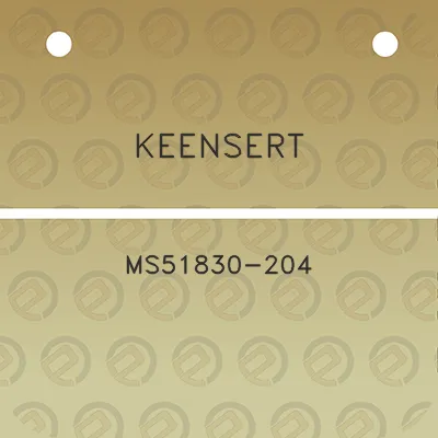 keensert-ms51830-204