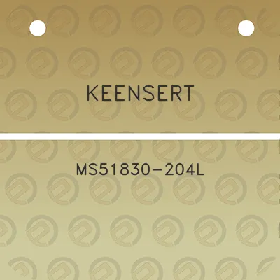 keensert-ms51830-204l