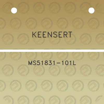 keensert-ms51831-101l