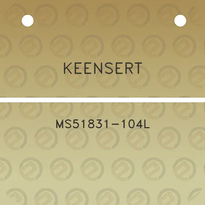 keensert-ms51831-104l