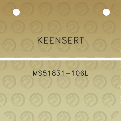 keensert-ms51831-106l